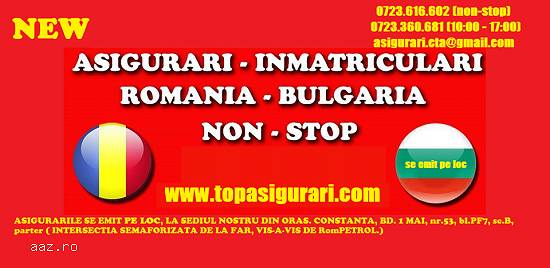 Asigurari BULGARIA