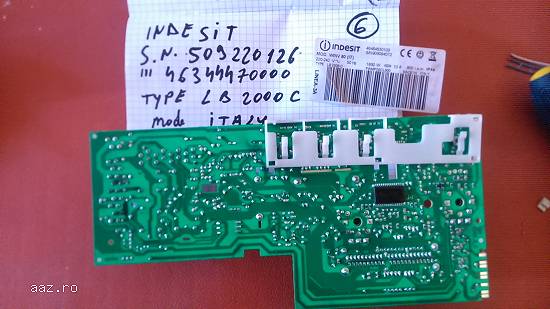 placa baza elettronica. Masini. de spalat indesit etc