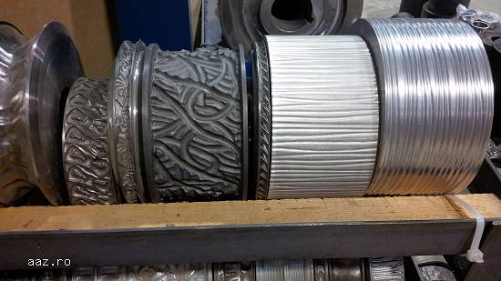 Tamburi cu modeie pentru industria lemnului