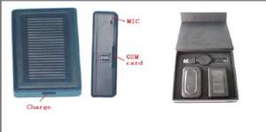 MICROFON GSM SLIM+ BATERIE SUPLIMENTARA+ INCARCARE SOLARA super pret