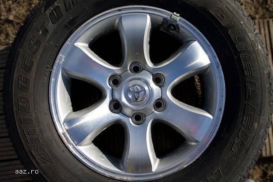 Jante aliaj originale Toyota Land Cruiser 120 J12 pe 17 inch