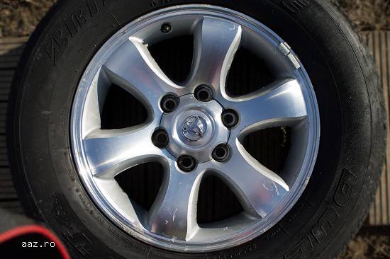 Jante aliaj originale Toyota Land Cruiser 120 J12 pe 17 inch