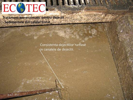 Produs tratarea dejectii
