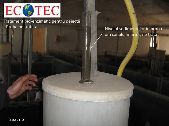 Produs tratarea dejectii