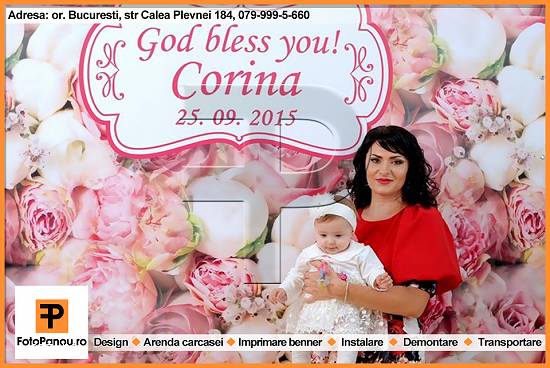 Fotopanou - decorul ideal pentru nunta,  botez,  aniversare sau evenimente corporate