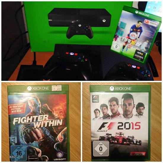 Consola XBOX One + 3 Jocuri