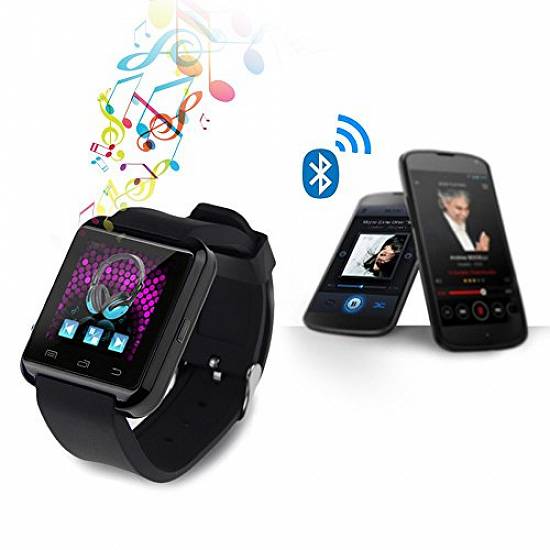 SUPER Smartwatch U8 compatibil ANDROID si IOS,  multiple functii fitness,  muzica,  camera foto,  et
