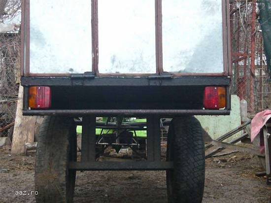 Motocultor (motosapa) cu accesorii,   remorca,   lumini