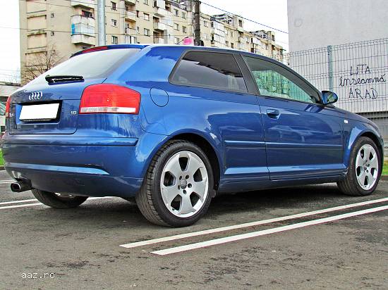 Audi a3, an 2003, motor 1.6 benzina, EURO 4