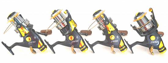 Set 4 Mulinete OXYGEN SW80