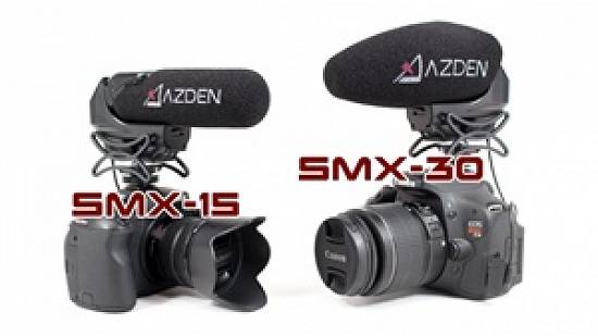 Azden SMX-30 SMX-15 the Ultimate Video Microphones