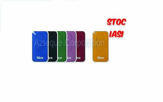 Telecomanda color pentru poarta