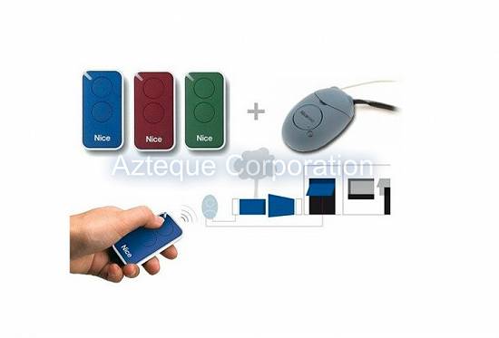 Kit 3 telecomenzi color pentru poarta