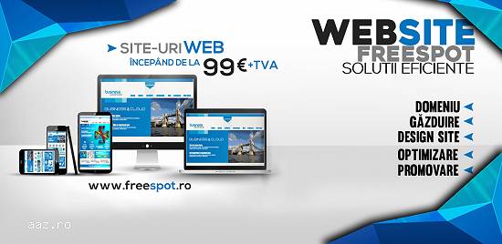 Website de la 99 Euro - servicii web design