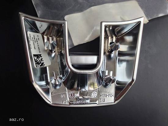 VW 2009-2014 Trim inox R-line 1K8 419 685 B pt volan aplatizat