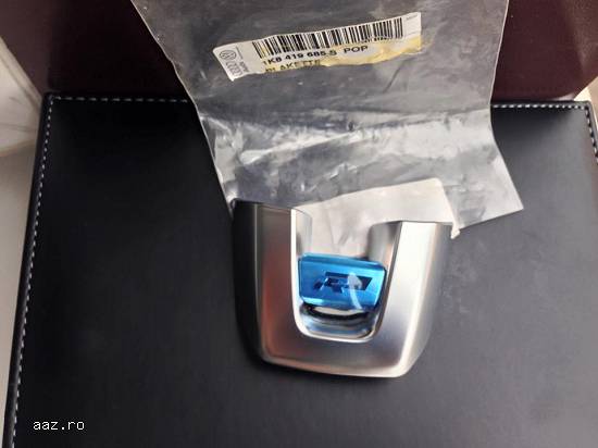 VW 2009-2014 Trim inox R-line 1K8 419 685 B pt volan aplatizat