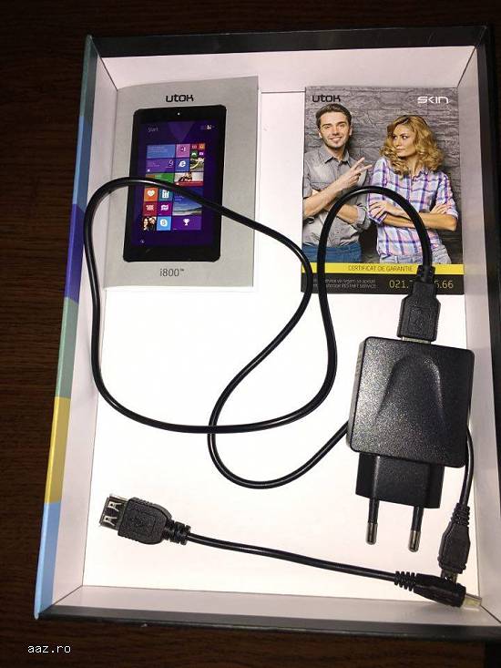 TABLETA NOUA NEFOLOSITA Utok i800 16 GB cu Windows 8.1