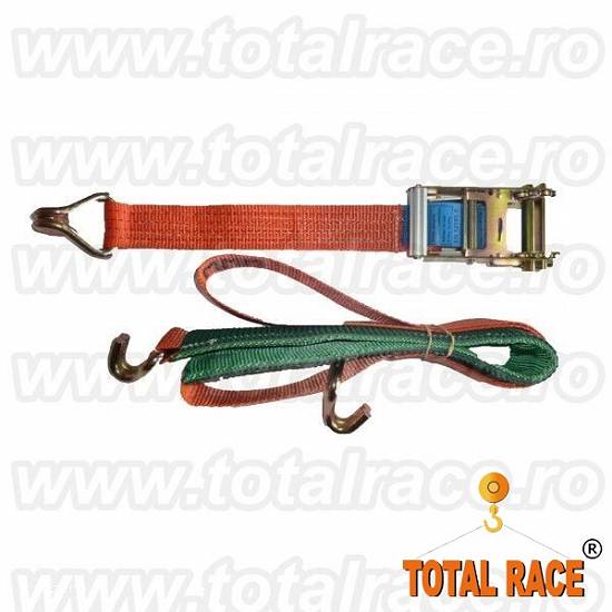 Chinga ancorare roata in 3 puncte 50 mm 2, 4 m Total Race