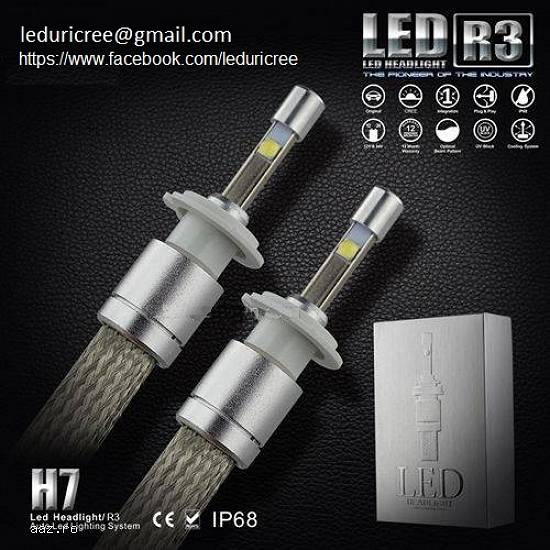 Kit bec LED CREE XHP-50 H7 / H8 40W/4800 lumeni/bec,  (ultima gen.)