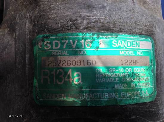 Peugeot Citroen Compresor clima Ac Sanden 1228F SD7V16