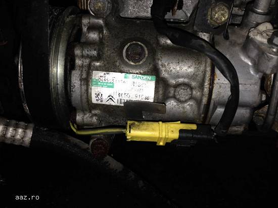 Peugeot Citroen Compresor clima Ac Sanden 9655191580 1449 F SD6V12