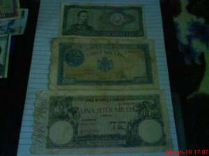 bagnote vechi din ani 1945-1946-1966