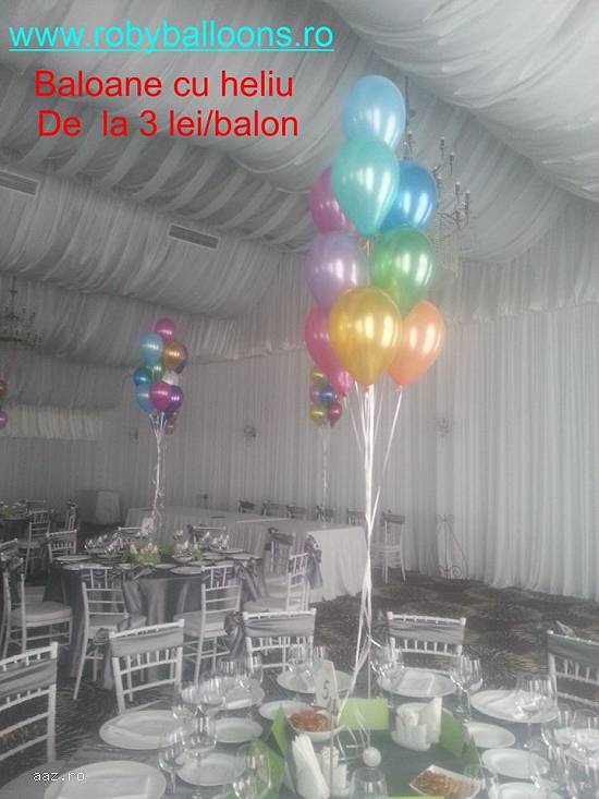 Decoratiuni cu baloane - Baloane cu heliu