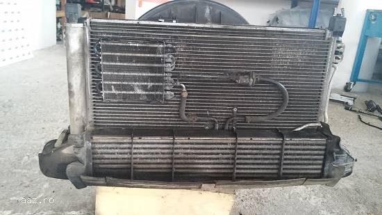 Ansamblu radiatoare + electroventilator Mercedes A203,   2003