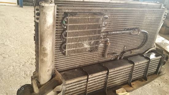 Ansamblu radiatoare + electroventilator Mercedes A203,   2003