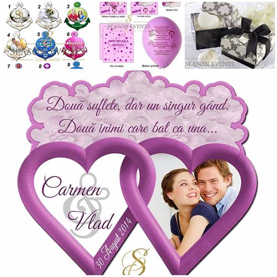 Invitatii nunta Constanta,  invitatii botez Constanta,  invitatii evenimente Constanta 0762649069