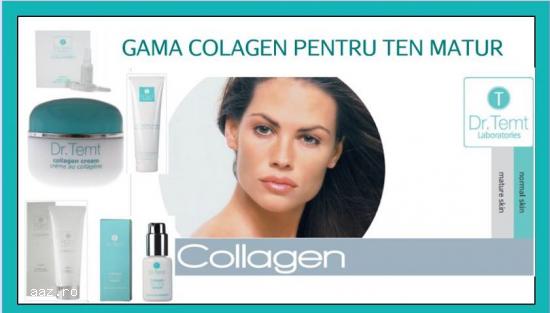 CREMA CU COLAGEN VEGETAL SI ULEI DE MIGDALE ANTIRID CU EFECT DE LIFTING FACIAL DR. TEMT