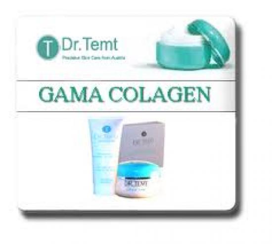 CREMA CU COLAGEN VEGETAL SI ULEI DE MIGDALE ANTIRID CU EFECT DE LIFTING FACIAL DR. TEMT