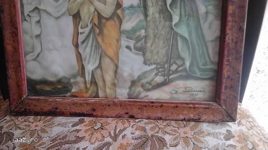 Vand icoana botezul domnului tattarescu 1890