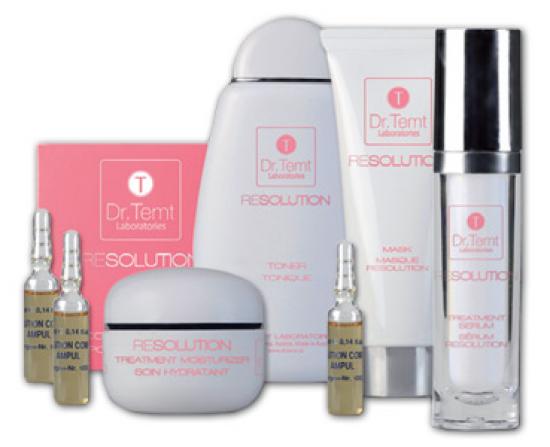 SER ANTICUPEROZIC CU ACID HIALURONIC SI COLAGEN VEGETAL RESOLUTION DR TEMT