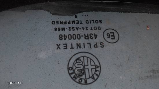 Luneta Alfa Romeo 156,   1998