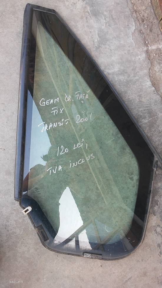 Geam dreapta si stanga fata fix Transit,  2001