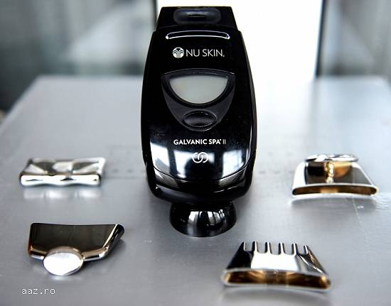 NU SKIN GALVANIC SPA SYSTEM II,      ageLOC,      black edition