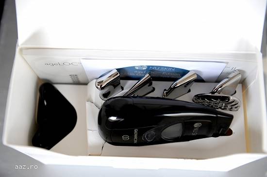 NU SKIN GALVANIC SPA SYSTEM II,      ageLOC,      black edition