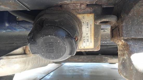 Carlig remorcare original Opel Zafira,  2004