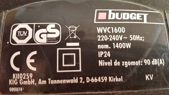 Asperator budget wvc 1600