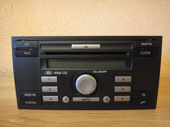 Radio Cd Player OEM Ford 6000CD