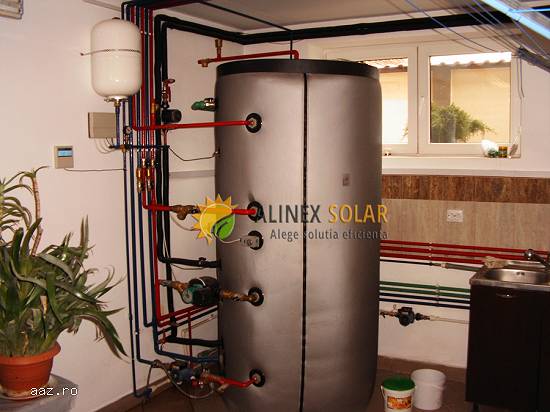 Centrala lemn si peleti - Kit 25KW montaj inclus