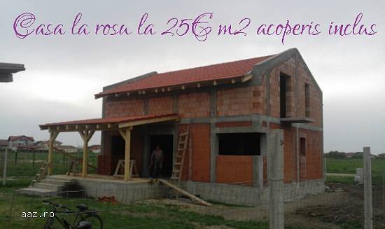 Executam case la rosu