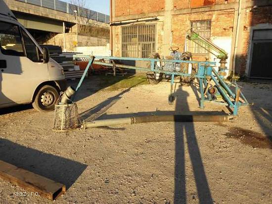 Pompa irigat la tractor Caprari de presiune 9 atm cu tun completa