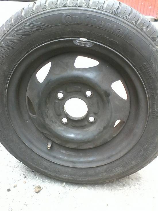 Roti (jante+anvelope) pt. Ford KA (originale) R13