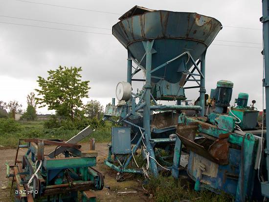 MALAXOR DUBLU amestec fortat + STATIE BETOANE productie Italia LOREV