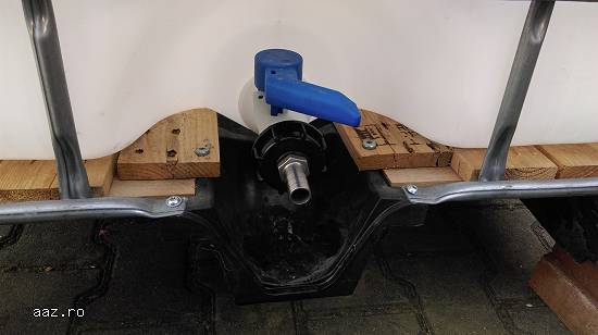 Racord metalic butoi,  cub IBC 1000 litri