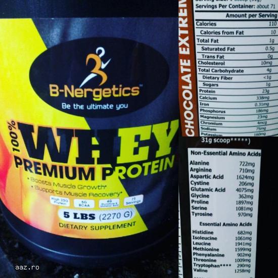 Whey Premium Protein from B-Nergetics