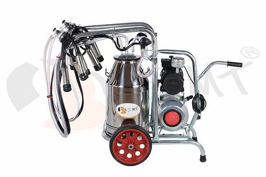 Aparat de muls bovine cu 2 posturi si 1 bidon 40l inox