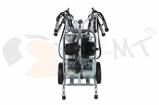 Aparat de muls bovine cu 2 posturi si 1 bidon 40l inox